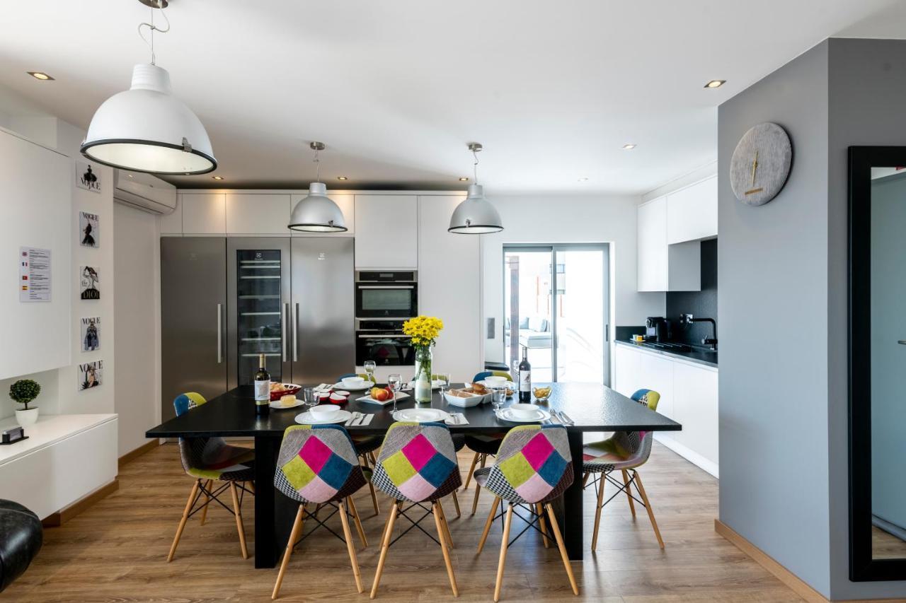 Appartement Luxueux 4 Pieces, Terrasse 120M2 Vue Mer Praia Da Rocha Portimão Eksteriør bilde